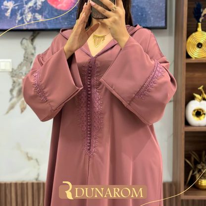 👑😍  جلابة مخزنية ثوب كريب