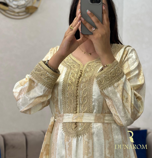 👑قفطان مغربي فاخر جوهرة