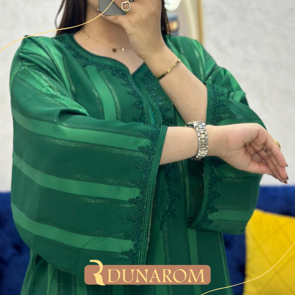 👑 قفطان كريب دوسوا كوريا جوهرة