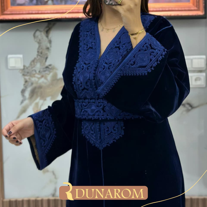 😍✨ قفطان مبرة تاج الفاخر