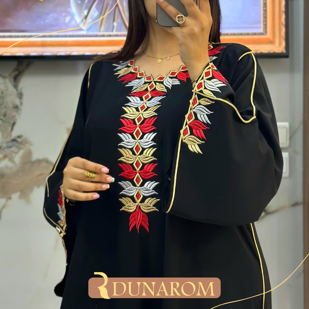 ❤️👑قفطان مغربي فصالة كلوش أنيق