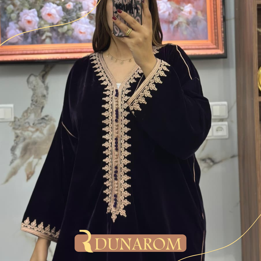 👑قفطان مبرة تاج الفاخر