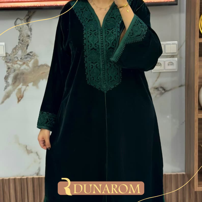 😍✨ قفطان مبرة تاج الفاخر