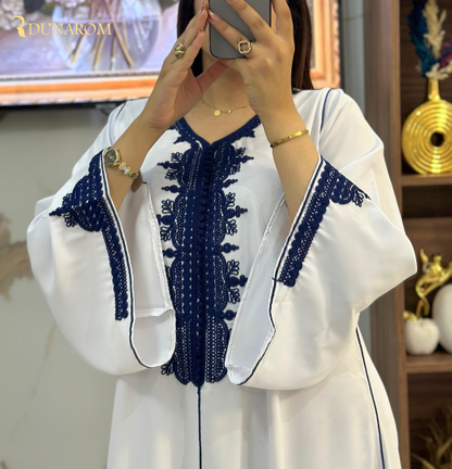 ✨ قفطان مغربي فاخر بفصالة كلوش