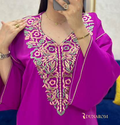 ❤️قفطان تطريز رباطي بالفصالة المخزنية