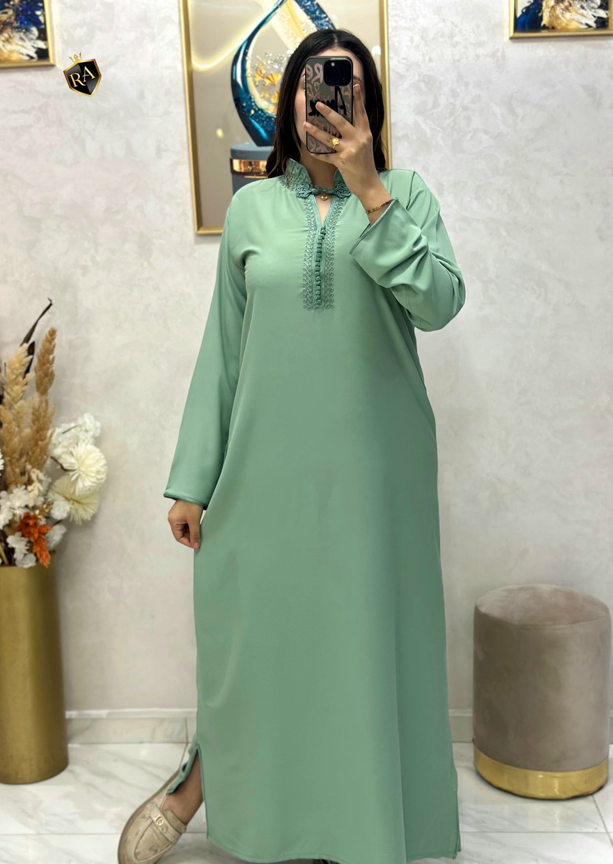 ❤️😍 جلابة 2 بياس فخمة ملكية