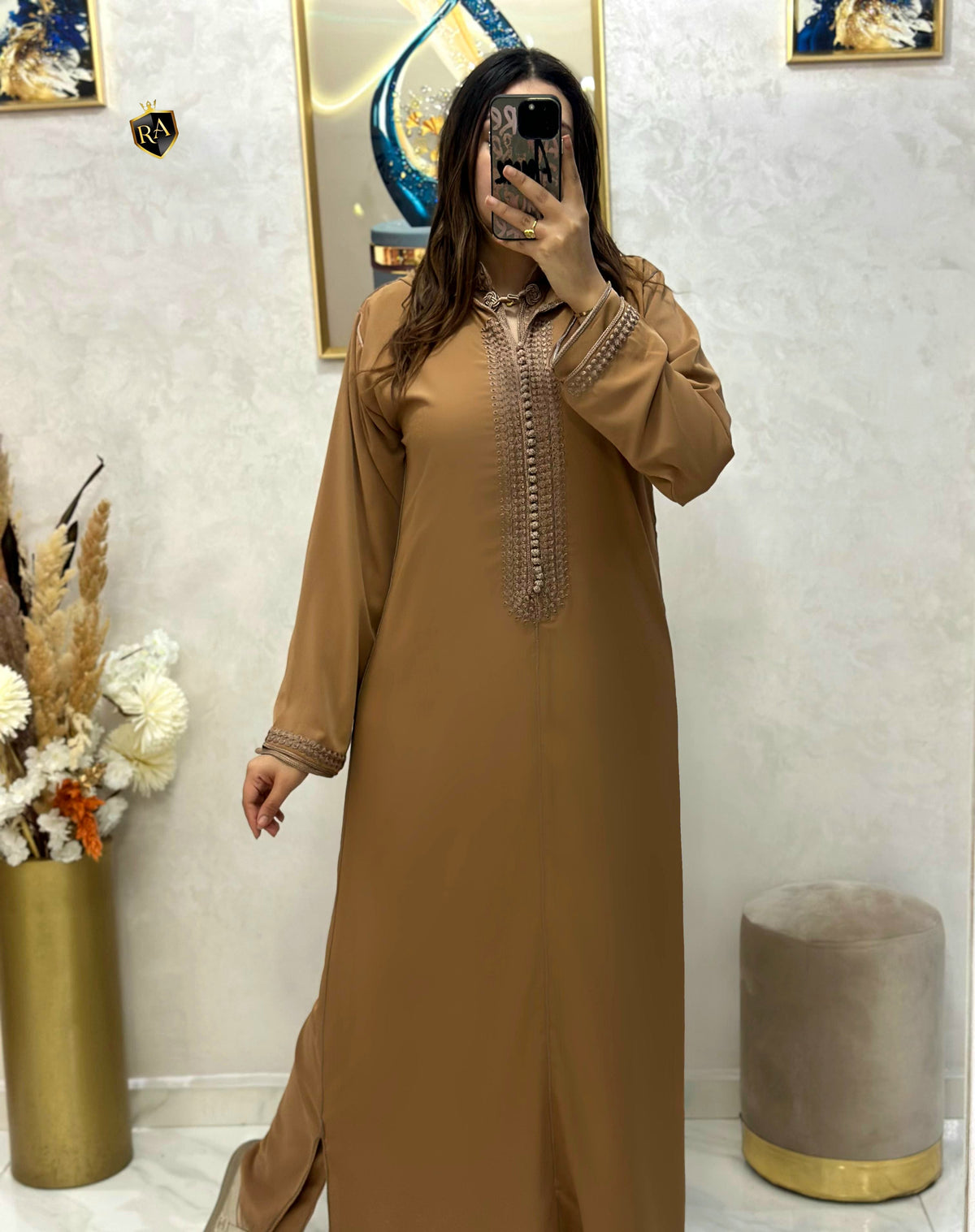 ❤️😍 جلابة 2 بياس فخمة ملكية
